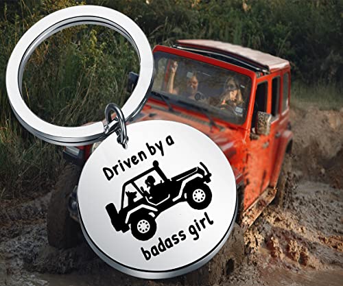 ENSIANTH Off Road Vehicle Keychain - Driver's License Gift for Girls, Outdoor Enthusiasts, Sweet 16, Travelers4