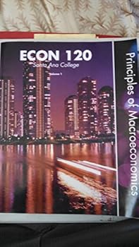 Paperback Econ 120 Santa Ana College Book