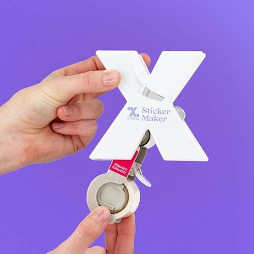 Miniatura 4 de Máquina para crear stickers Xyron 150" X" de varios colores, Púrpura, 1.5 pulgadas