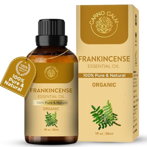 Carno Calm Frankincense Essential Oil 30ml 100% Pure for Skin Hair