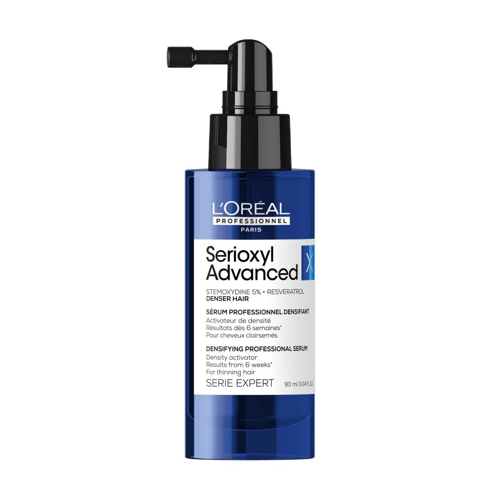 L'OREAL PROFESSIONNEL - Densifiant - Multiplie & Régénère la Masse de Cheveux dès 6 semaines - Soin Densificateur et Volumateur pour Cheveux Clairsemés - Serioxyl Advanced