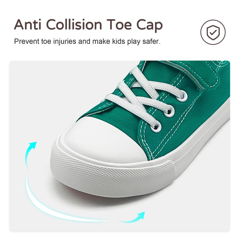 Scarpe in tela per bambini ragazzi ragazze scarpe da ginnastica basse con lacci casual cinturino regolabile pompe scarpe da ginnastica per bambini traspiranti leggere