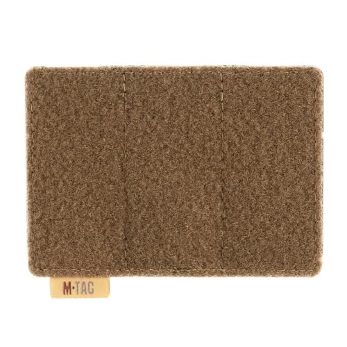 M-Tac Patch-panel för MOLLE 120 x 85 mm, taktisk kardborreyta för lappar, modulär patchhållare för ryggsäckar, västar, väskor, robust plastbas, militär och airsoft utrustning, Coyote