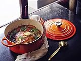 Le Creuset Signature Enamelled Cast Iron Round Casserole Dish With Lid, 26 cm, 5.3 Litre, Volcanic, 21177260902430 - 8