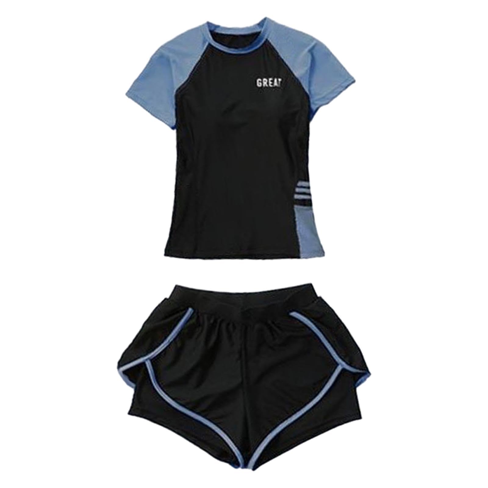 nivaa Women's Swimsuit Short Sleeve Surfing Wetsuit for Swimming Pool SPA Vacation-picture-31