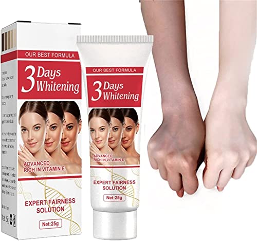 Pelinuar 3 Days Kojic Acid Whitening Moisturizing Cream,Dark Spot Corrector Cream,Skin Lightening Cream for Dark Skin,Skin Bleaching Cream For Face And Body Sensitive Areas (1 Pcs)