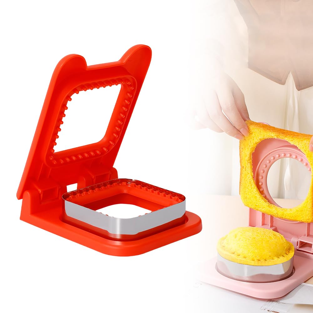 Sandwich Ausstecher Herz-Form - Edelstahl Brotschneider Für Kinder Frühstück