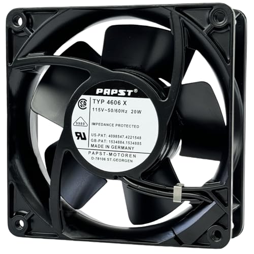 Ventilador de refrigeración PAPST TYP 4606X 115V 20W 120mm alta temperatura 1