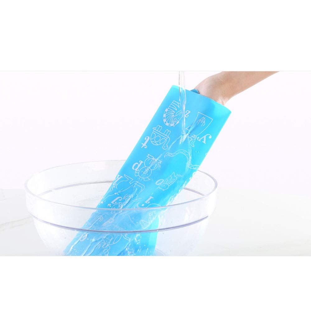 Antimanchas Salvamanteles, Gel de Sílice Manteles Individuales de Mesa Lavable Antideslizante Resistente Al Calor