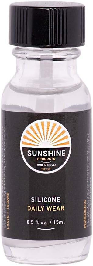 Sunshine Tape | Select Daily Wear Silicone Wig Glue Adhesive | Brush Applicator | 1-14 day Hold | .5oz