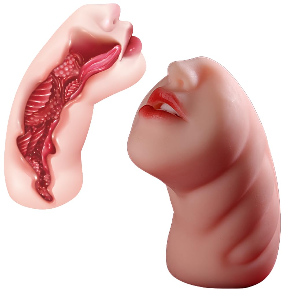 Amazon.com: Gienocy Blowjob Realistic Male Masturbator, Real Mouth Deep  Throat Oral Sex with Tongue Textured for Man Masturbation Pleasure, Men's  Pocket Soft Sex Dolls Oral Sex Play Stroker Toy for Adult Men :