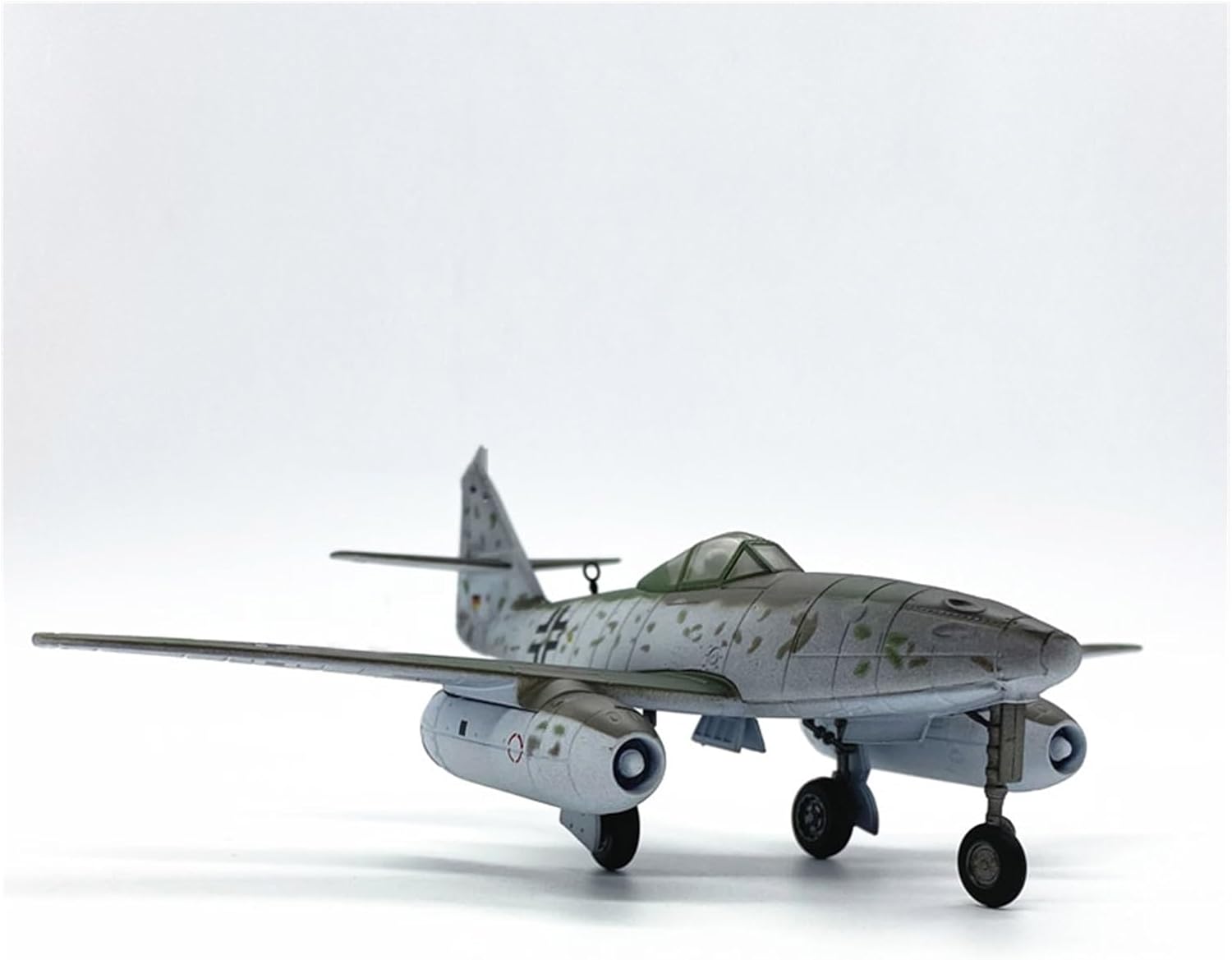 Die-Casting 1 72 Scale for German ME262A Fighter Aircraft Model Alloy Static Simulation Ornaments Finished Toy Display Hobby Playgame Kit