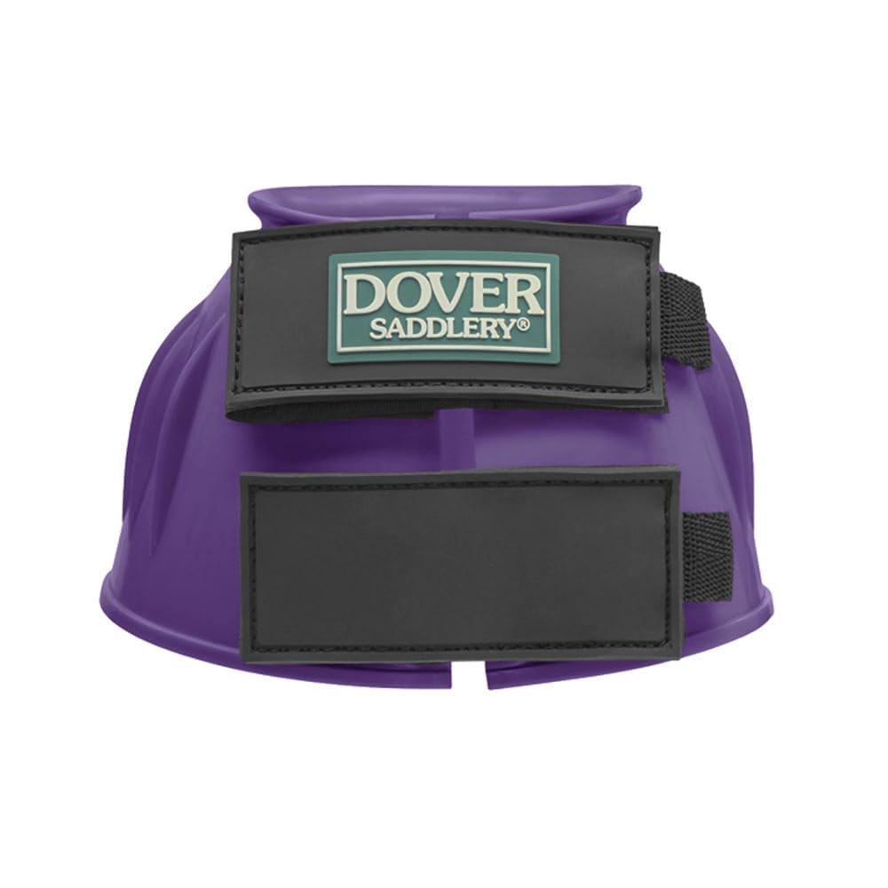 Dover Saddlery PVC Tough Bell Boots - Purple - Large