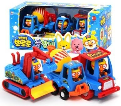 Pororo Heavy Equipment Play Toy Car
