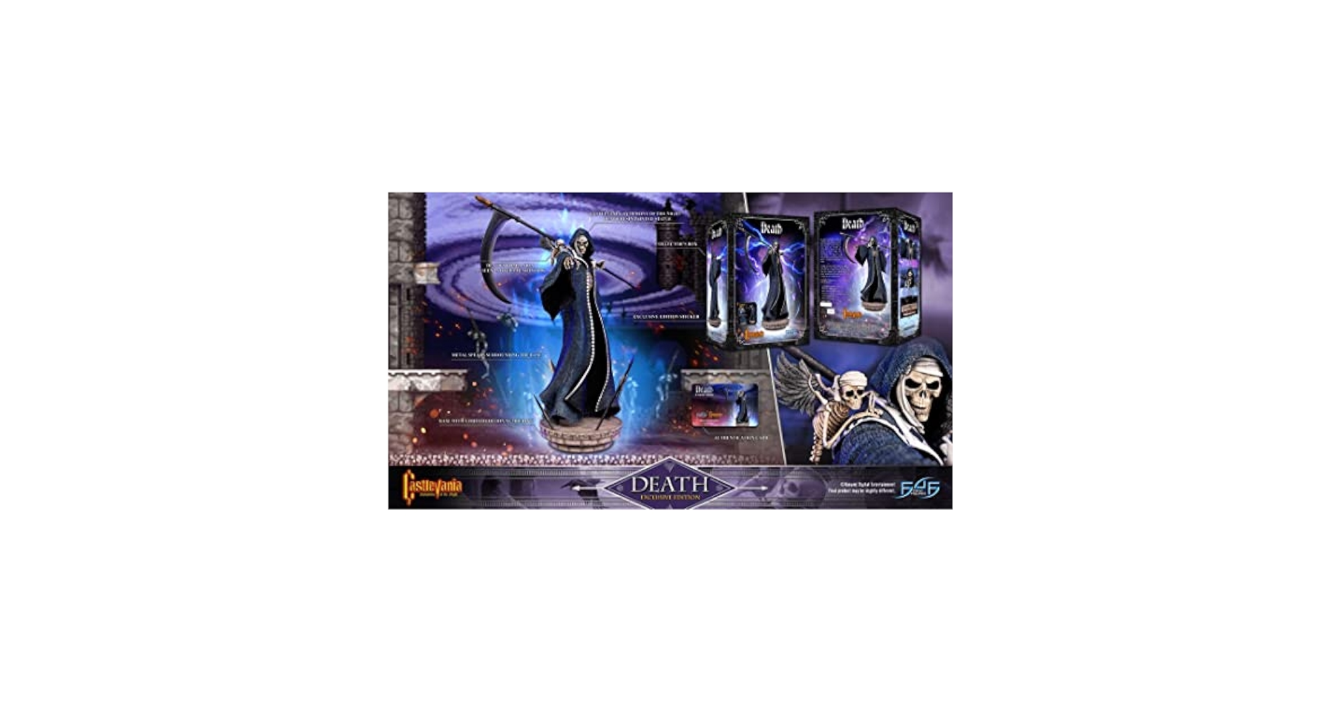 Amazon.co.jp: 悪魔城ドラキュラ デス スタチュー フィギュア