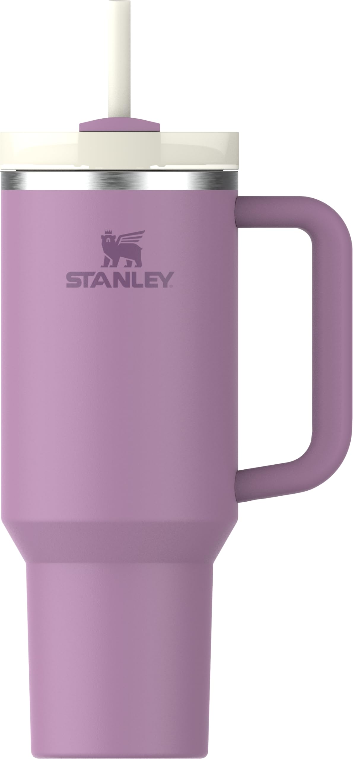 Stanley - Quencher H2.0 FlowState 1,18L - Copo de aço inoxidável com isolamento a vácuo, tampa e canudo, para água, chá gelado, café, smoothies e muito mais, Lilac - Lilac