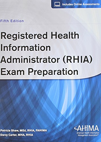 Registered Health Information Administrator Rhia Exam Preparation Buy Online In Grenada At Grenada Desertcart Com Productid 10401122
