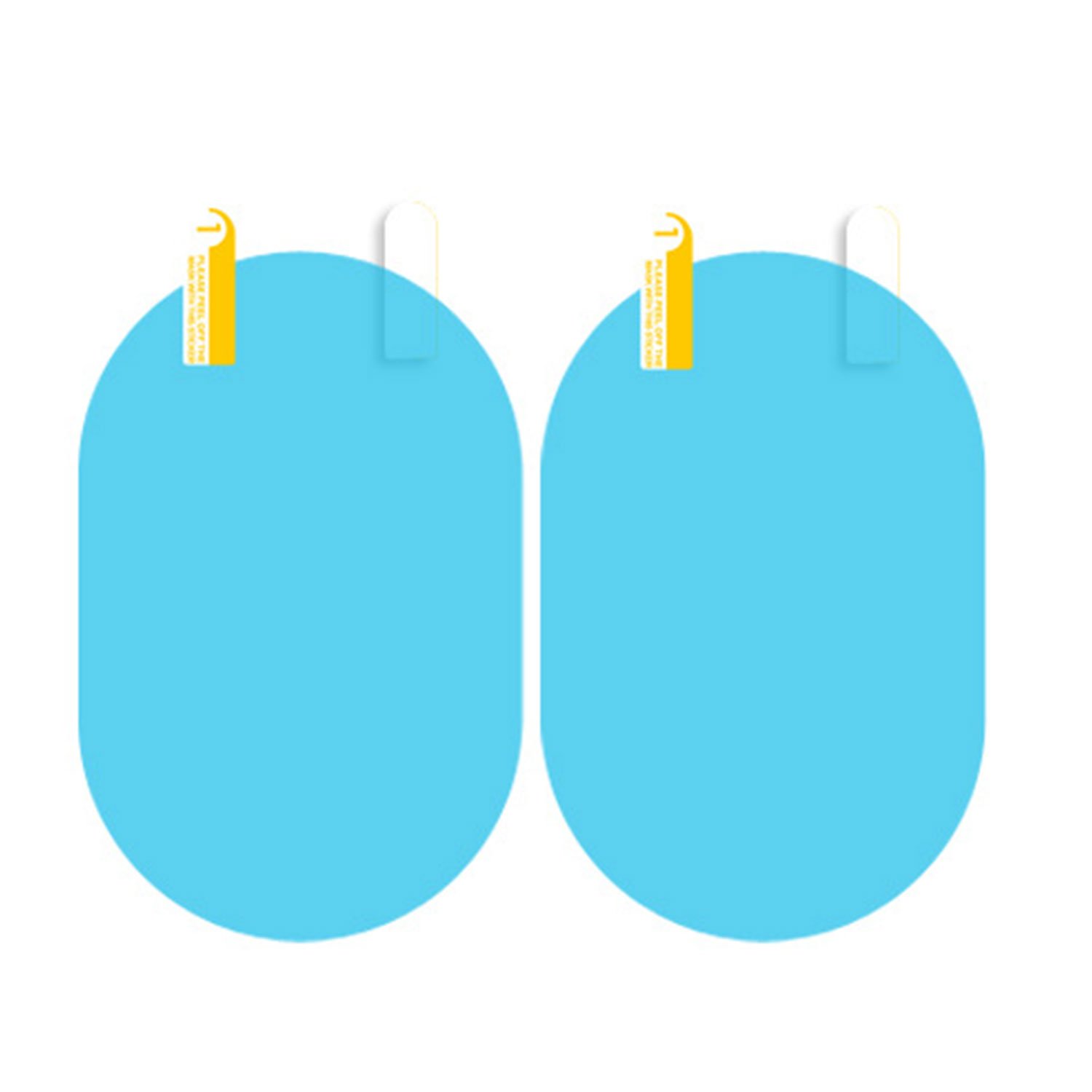 FULLOPTO Anti-Fog Outdoor Car Rearview Waterproof Membrane Mirror Film, High Definition Anti-Rain Smooth Film with Full Rain Resistance for Outdoor Mirror/Windows/Glass (Universal Free Size)