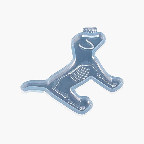 Miniatura 10 de Molde de silicona con forma de perro lindo, molde de fundición de resina epoxi, moldes de llavero de resina, para llavero, colgante, collar,