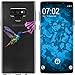 Produktbild PhoneNatic Case kompatibel mit Samsung Galaxy Note 9 Silikon-Hülle Vektor Tiere Kolibri M3