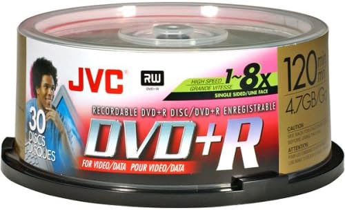 8X Write-once DVD+r Spindle