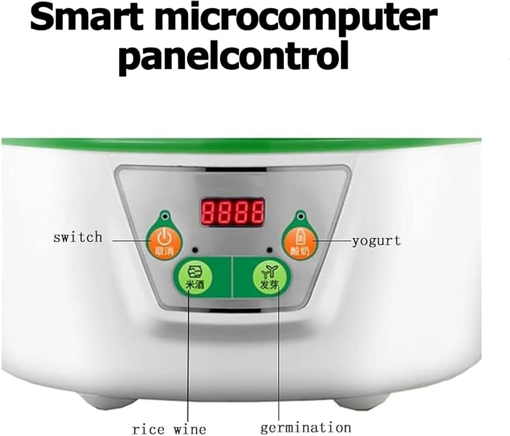 Máquina automática de brotes de frijoles, herramientas eléctricas de germinación de semillas con temperatura constante inteligente para una brotación eficiente y de bajo consumo