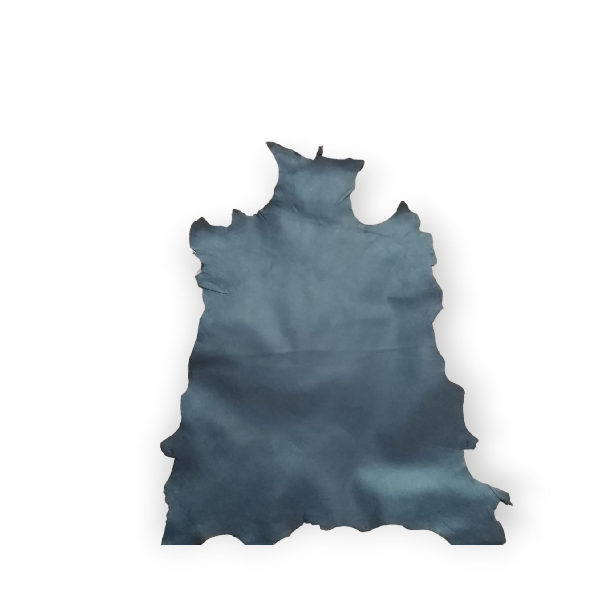 Real Natural Leather Sheets - Vegetable Tanned Full Grain Goat Finished Skins Flat Napa Extra Leather on All 4 Sides (Blue, 18x24 Inches = 3.5+ Feet))-image-19