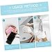 NOLITOY 10pcs Exfoliating Soap Foaming Net Pouches Mesh Shower Soap Saver for Gentle Scrubbing for Body Wash and Exfoliation Suitable for Daily Bath Use