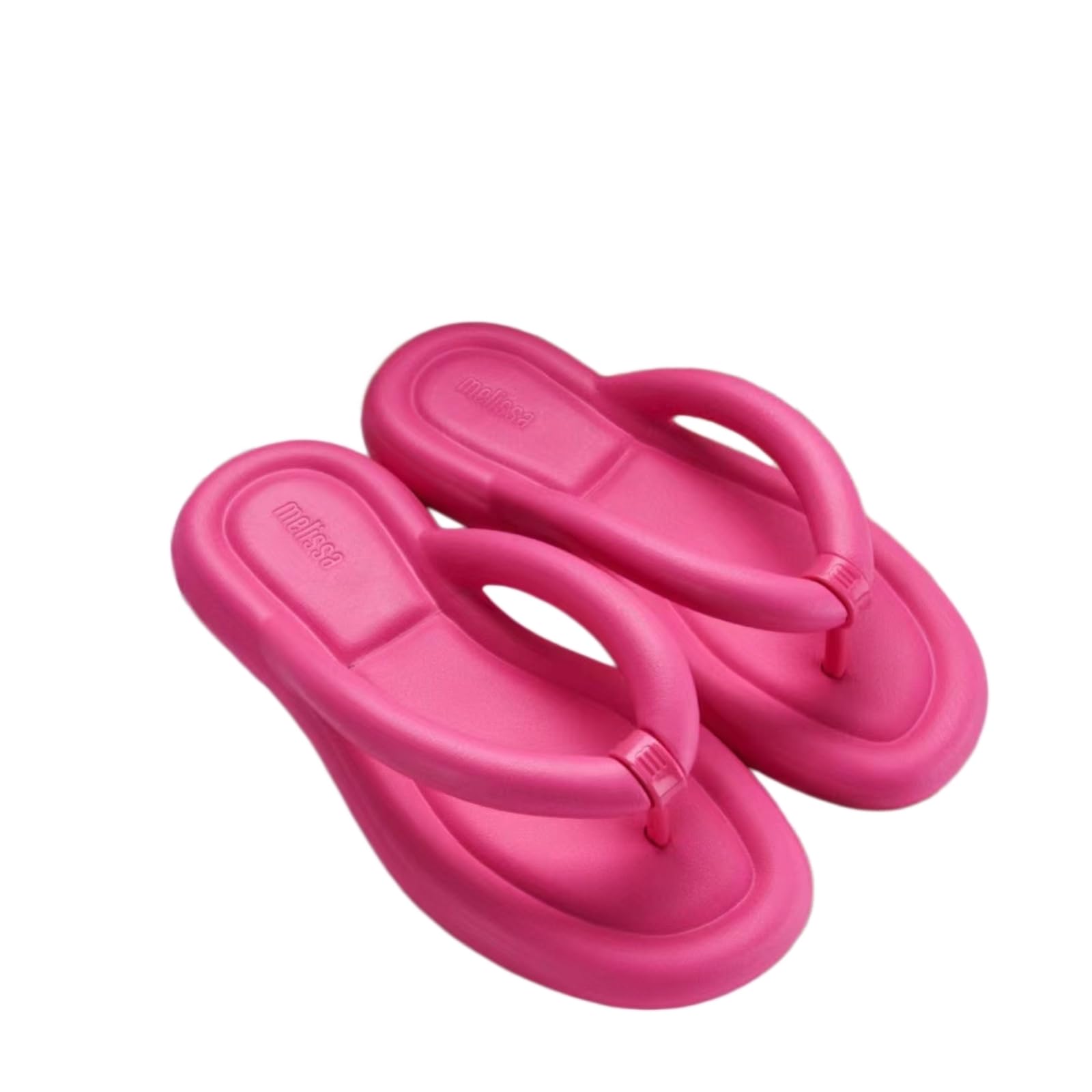 Tong femme plateforme pour marcher confortablement sans glisser à la plage