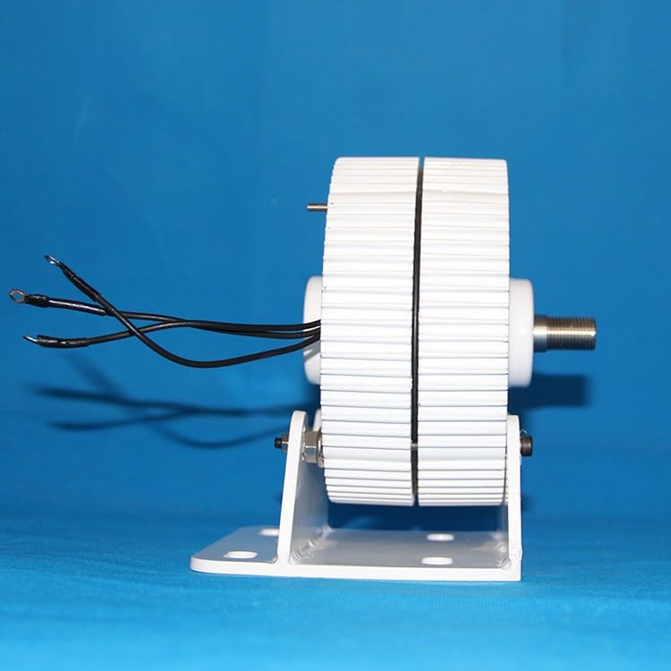 Générateur à aimant permanent 500W 48V triphasé avec base pour éolienne - 5