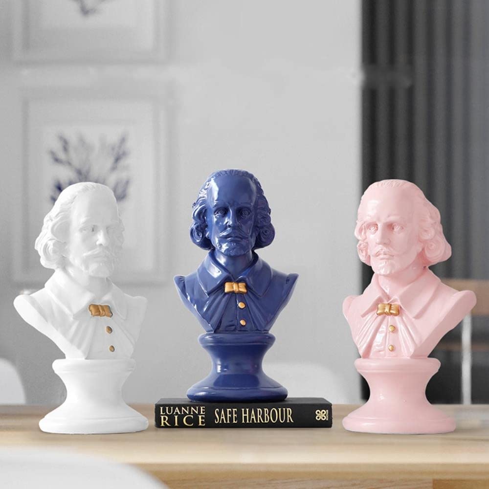 Busto de Retrato de Cabeza Grandes estatuas de Resina para decoración Resina Arte amp artesanía Escultura boceto práctica