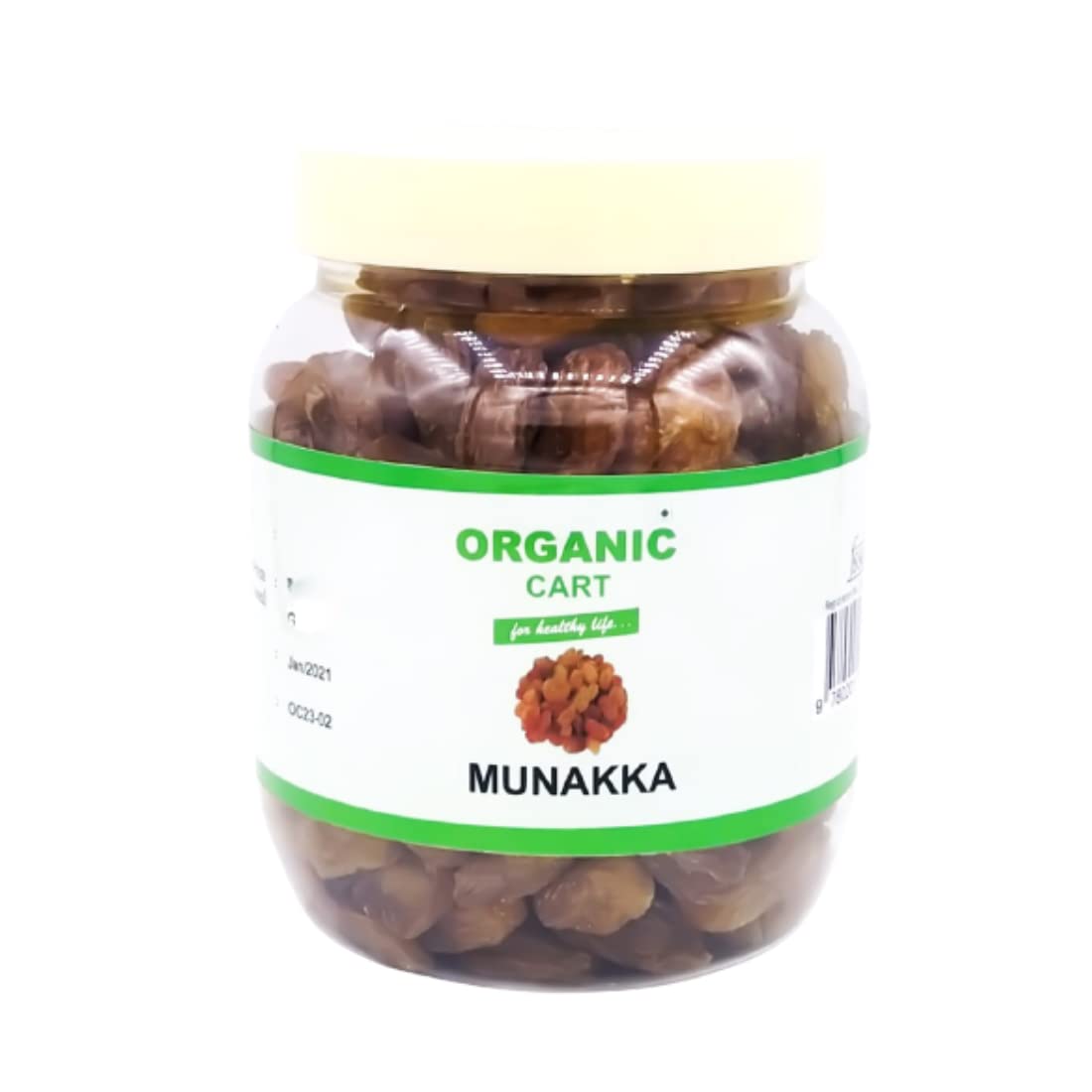 ORGANIC CART Munakka Raisins - 300 Gram | Premium Natural Dry Fruits Abjosh Sun Dried Afghan Munakka King Size (B098P9SSWZ) Amazon Price History, Amazon Price Tracker
