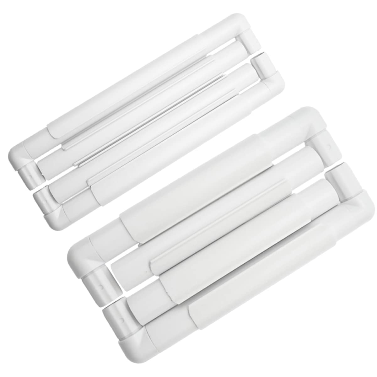 ARTIBETTER 2Sets Portable Clip Embroidery Frame for DIY Cross Stitch Quilting Durable Design Easy to Assemble Lightweight Convenient for