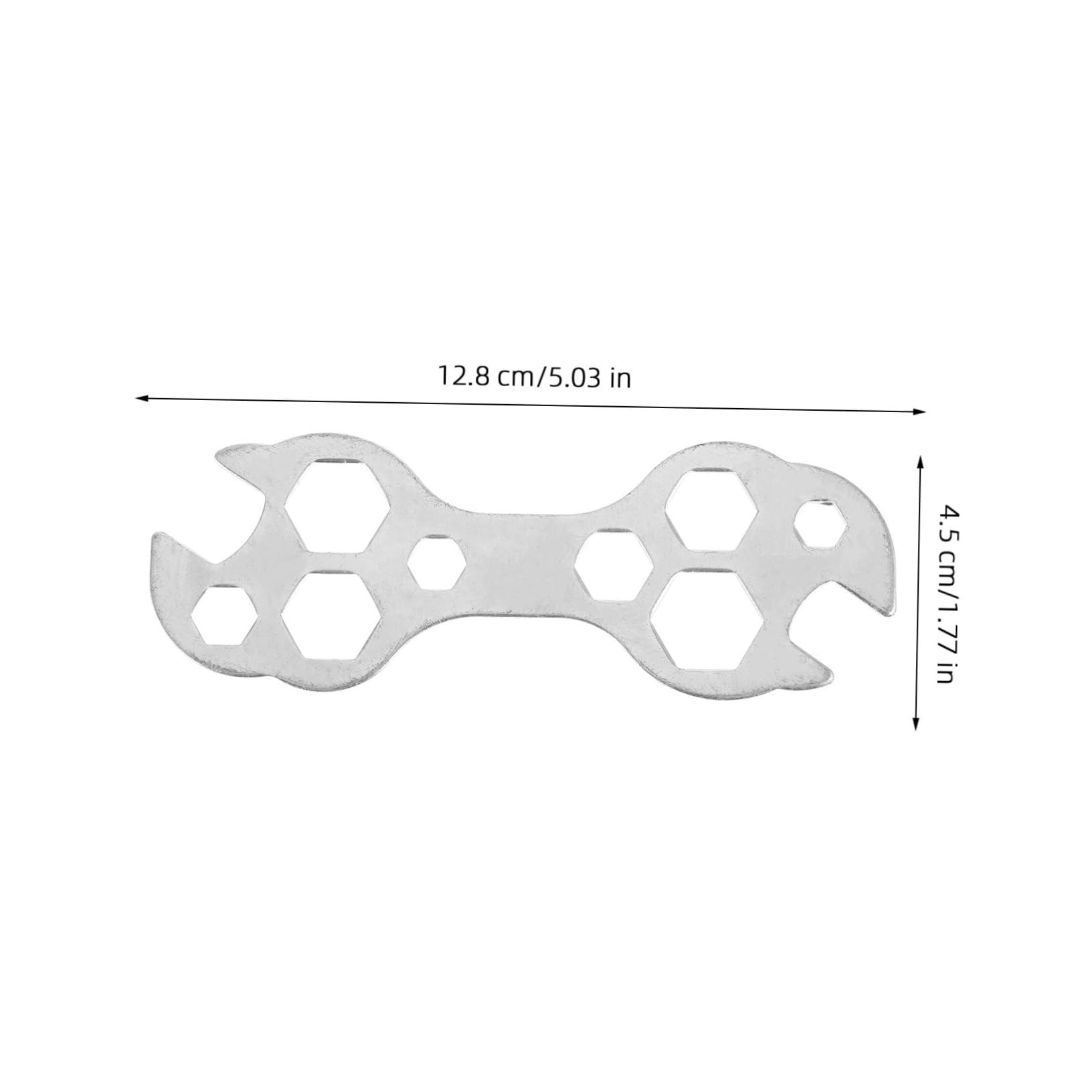 ERINGOGO 2pcs Multifunctional Wrenches Repair Tool Kit for of Mountain and Motorcycles Essential Tools for