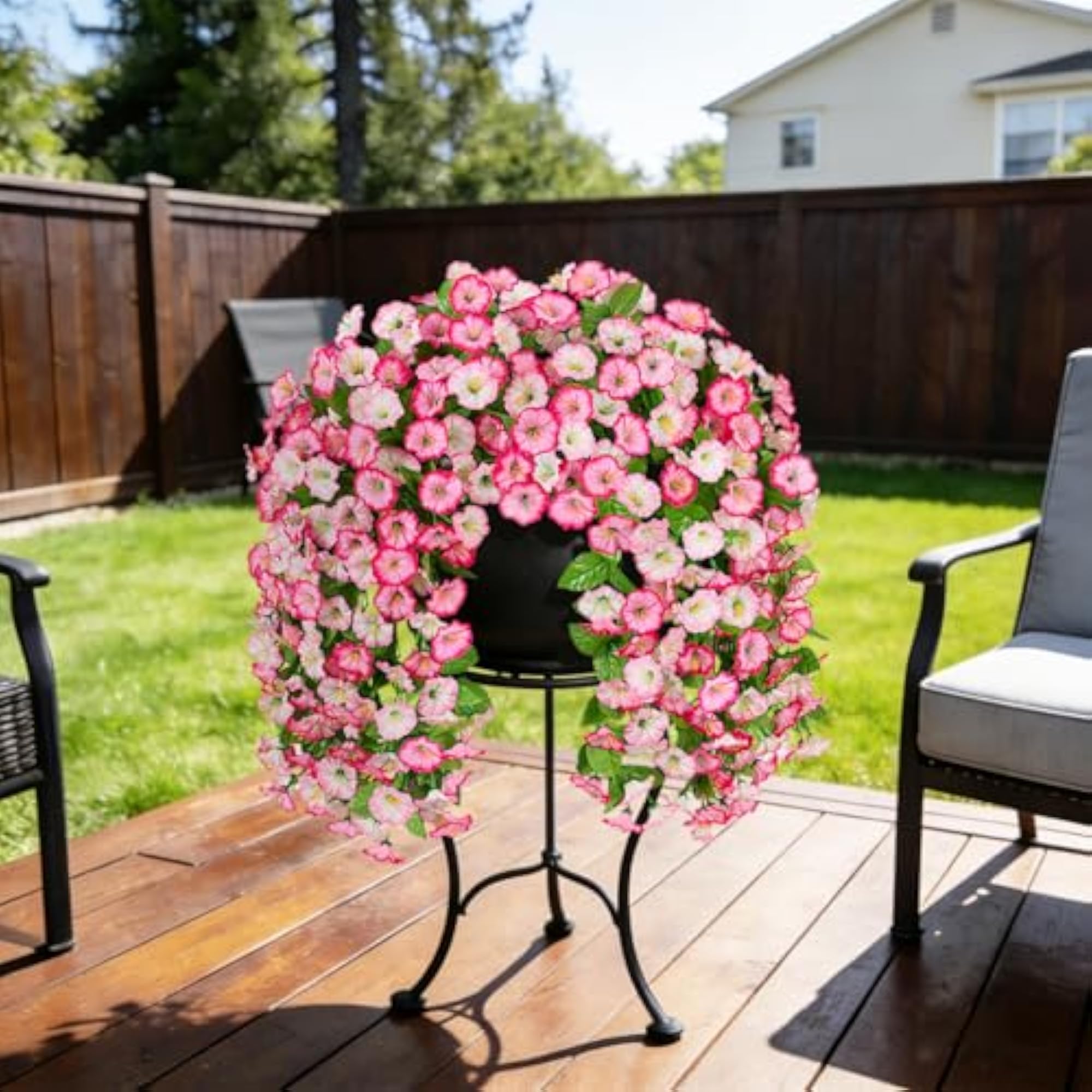 Artificial Hanging Flowers Plants for Outdoor Decoration