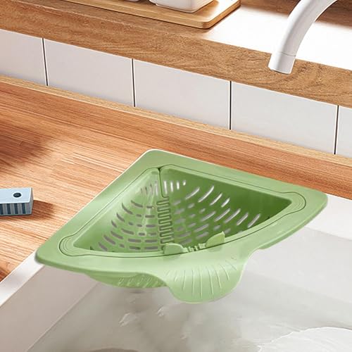 Colador triangular para fregadero de cocina miniatura 6