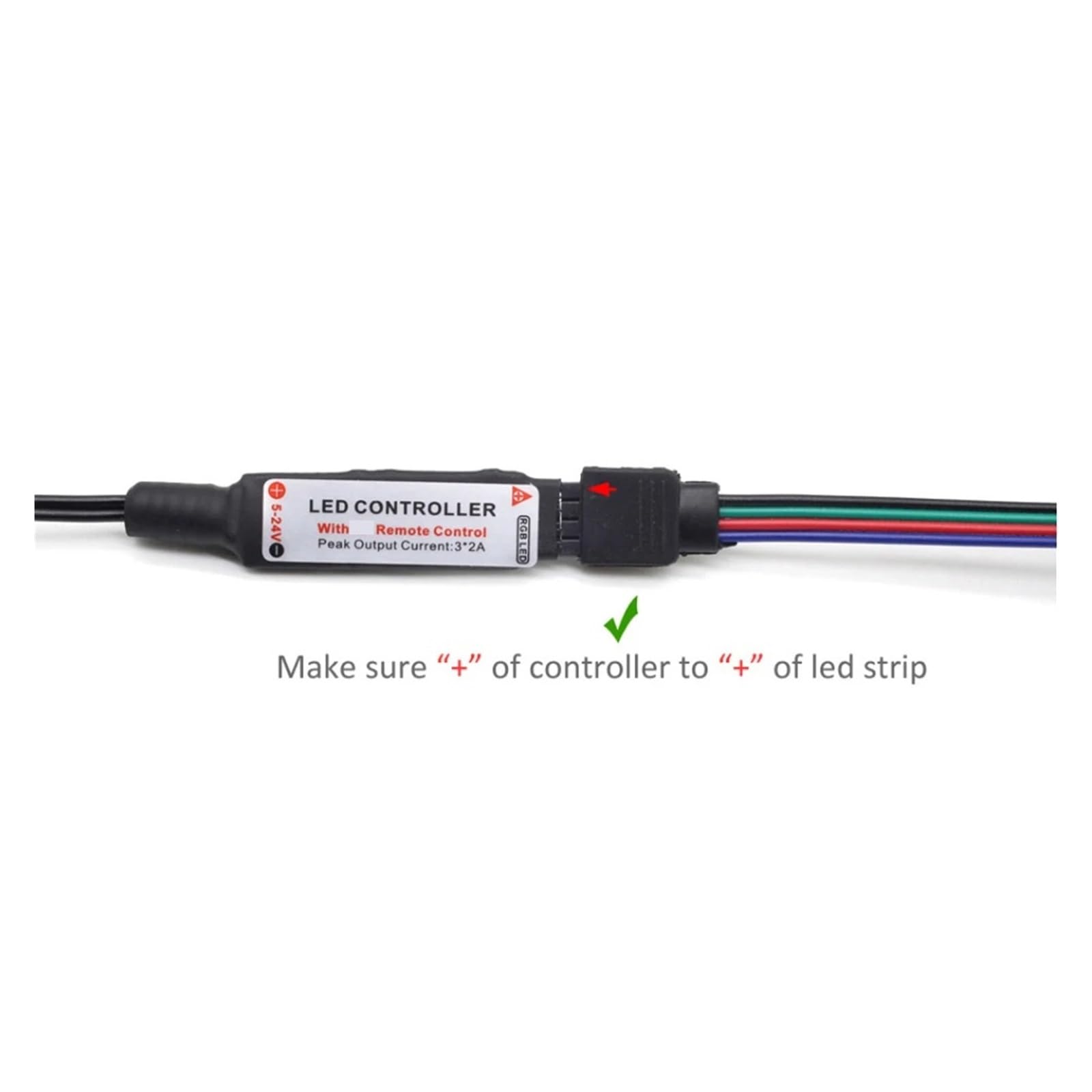 Controlador regulador de intensidad LED SATA RGB, controlador Led 12V DC 5050, 17 teclas, 4 pines, for ventilador de PC, caja de ordenador, iluminación de tira(SATA RGB Controller)