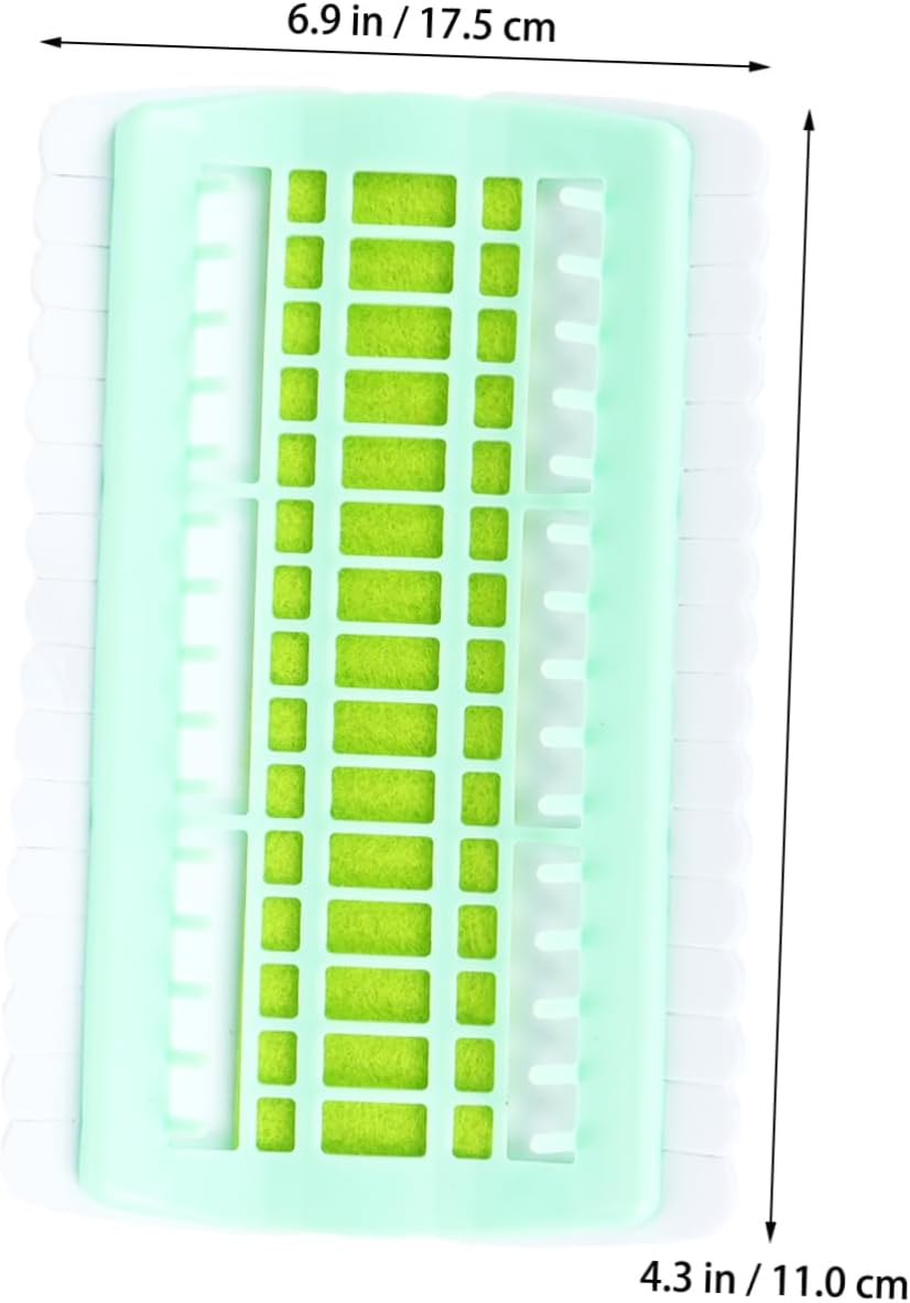 Homoyoyo Mini Cable Organizer Cross Stitch Floss Organizer Thread Cards Thread Project Card Holder for Embroidery