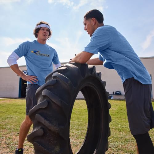 Custom Dry Fit Mesh Tee - Personalized Moisture-Wicking Performance Shirt - Design Your Own Logo/Text, Perfect for Teams, Work, Events.2