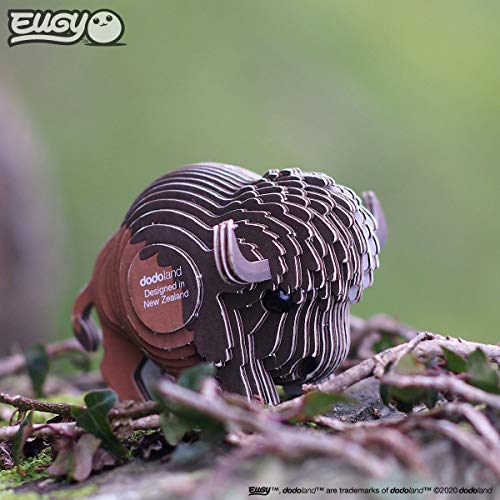 Eugy Bison 3D Puzzle, 24 Piece Eco-Friendly Educational Learning Puzzles For Kids 6+ #TOP7