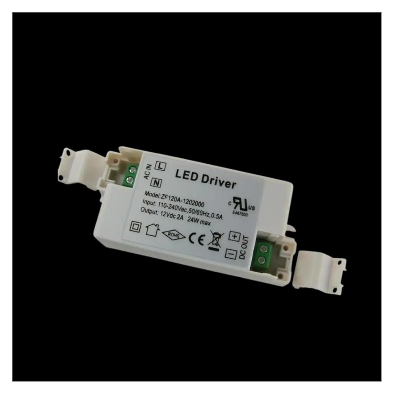12V LED Driver Transformer DC12V 24W 2A Power Supply Unit AC220V for Strip Lighting Light