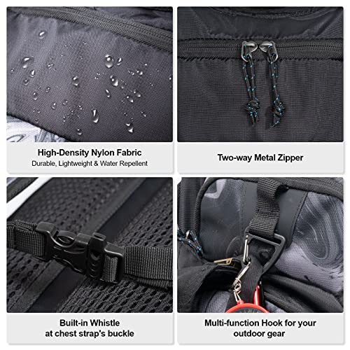 Everfun Hydration Backpack With 2L Water Bladder Lightweight Insulation Hiking Pack Tactical Backpack Women Men Hydration Day Rucksack For Cycling, Running, Climbing, Camping, Biking #TOP5