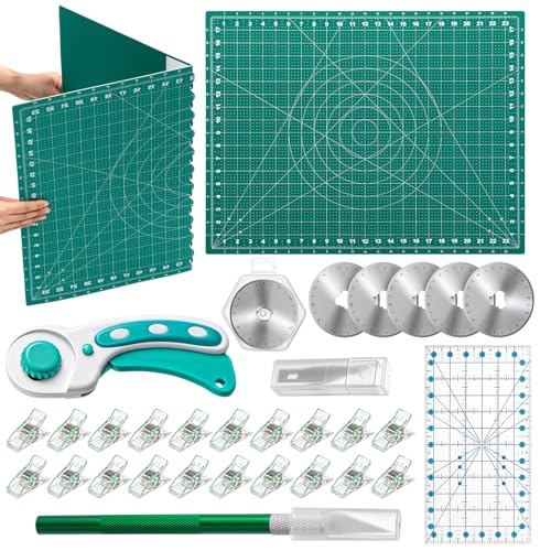 Lasnten Folding Self-Healing Cutting Mat Set