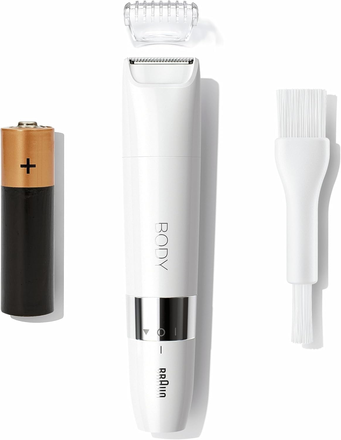 Braun Face Mini FS1000 - Rasoir Visage Électrique Pour Femme + Braun Body Mini BS1000 - Tondeuse Corps Électrique Pour Femme Et Homme