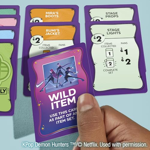 Monopoly Deal: Kpop Demon Hunters Card Game | Family Games for Kids, Tweens, Teens, and Adults | 2-5 Players | 15 mins. | Easter Gifts for Boys and Girls, Ages 8+ - image 8