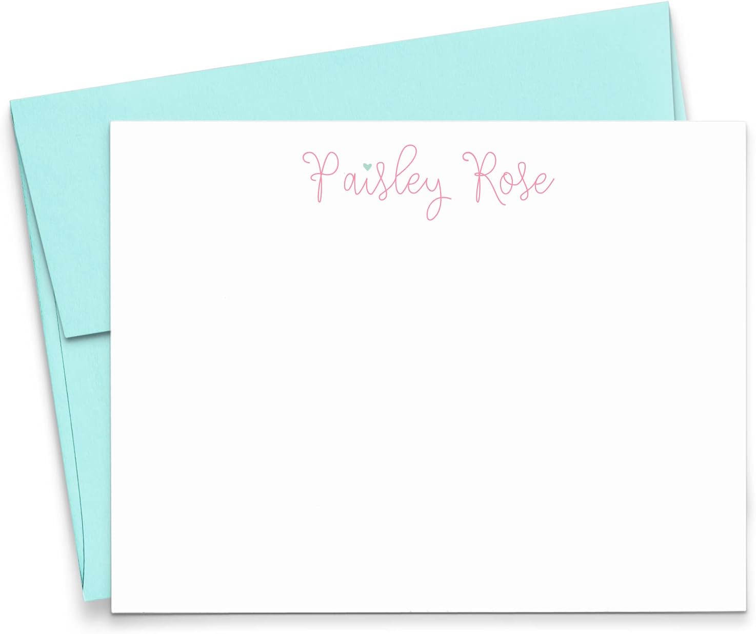Personalized stationery for girls, Little Miss Stationery, Baby Shower Thank You Cards, Personalized girls stationary, Your Choice of Colors and Quantity