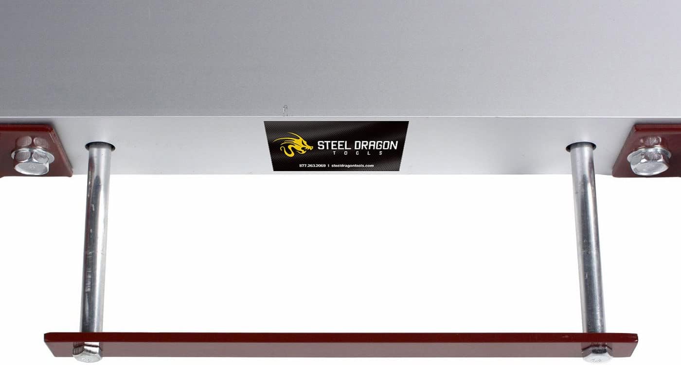 Steel Dragon Tools® 84" Hanging Magnet Magnetic Sweeper Tool fits Forklift - Lift Magnets - 