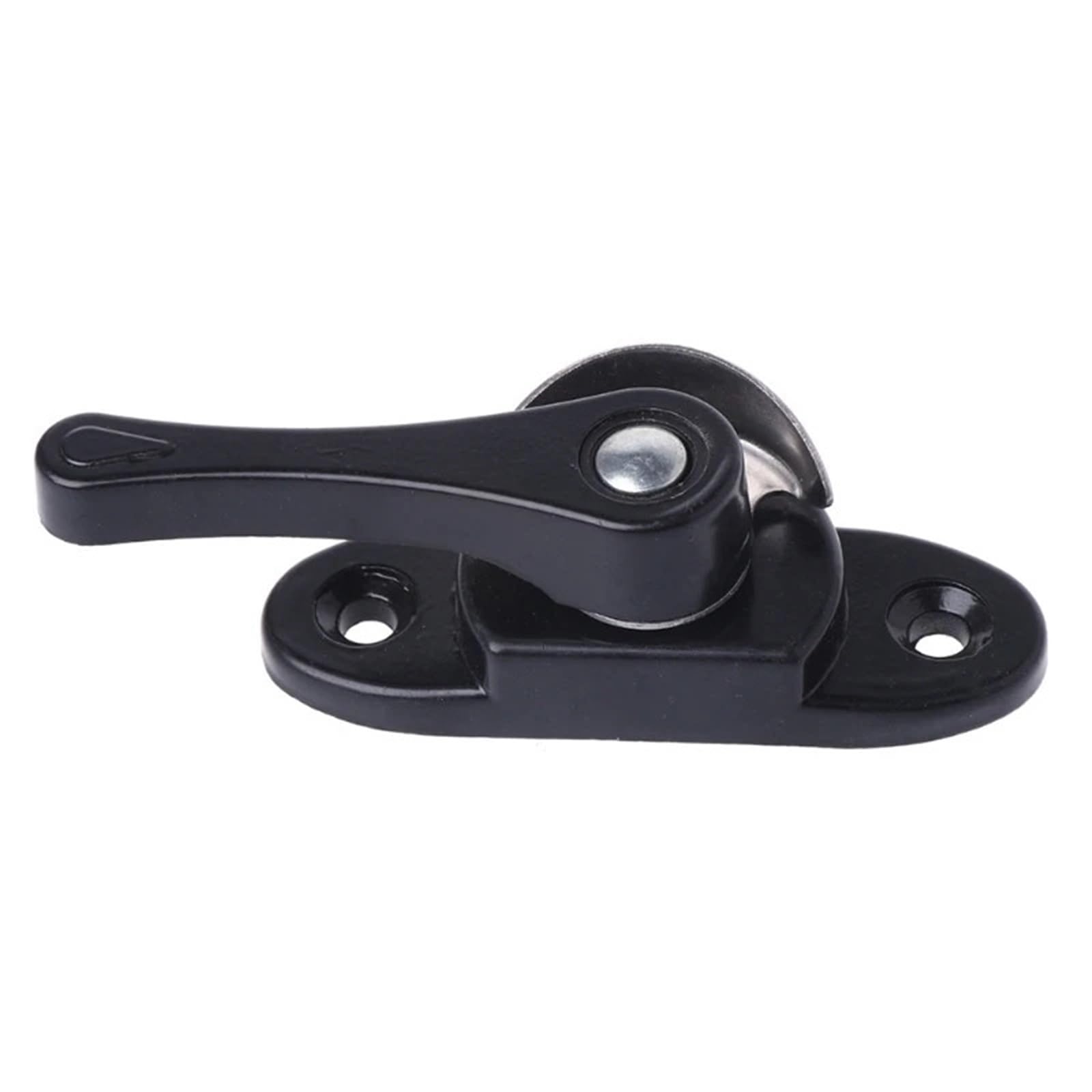 Windows Sash Lock 40Pcs Aluminum Alloy Window Lock Crescent Window Sash Lock Used On Vertical Horizontal Sliding Windows Security Lock(Black)