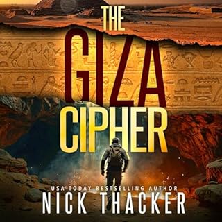 The Giza Cipher Audiolibro Por Nick Thacker arte de portada