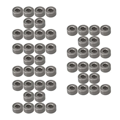 Roulement à billes MR52ZZ anti-poussière 2x5x2.5 mm pour réparer les micromoteurs